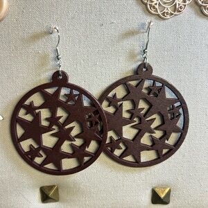 Star Dangle Earrings